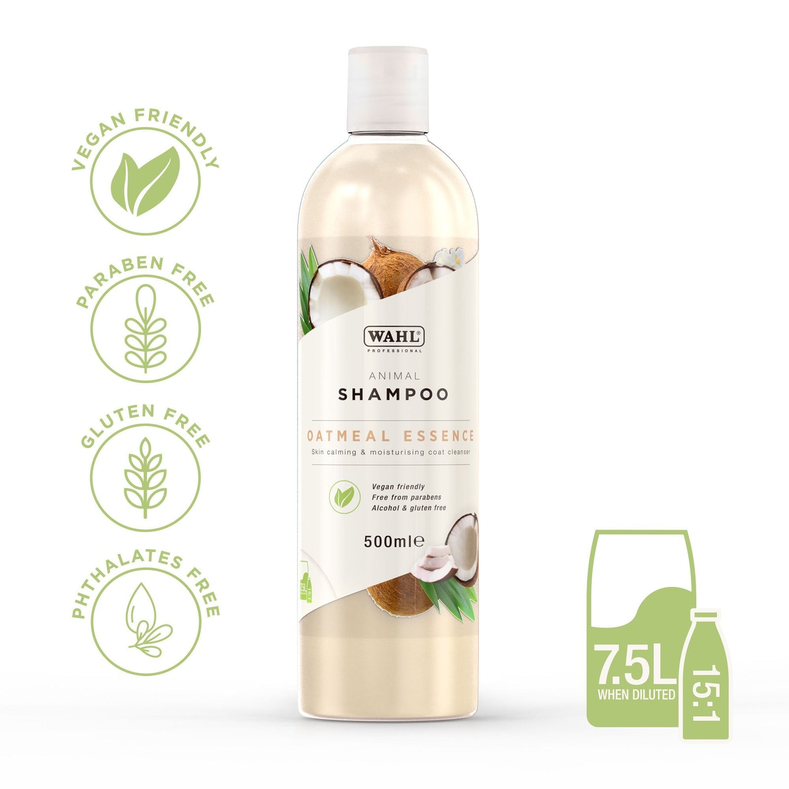 Wahl Oatmeal Essence Shampoo 500ml