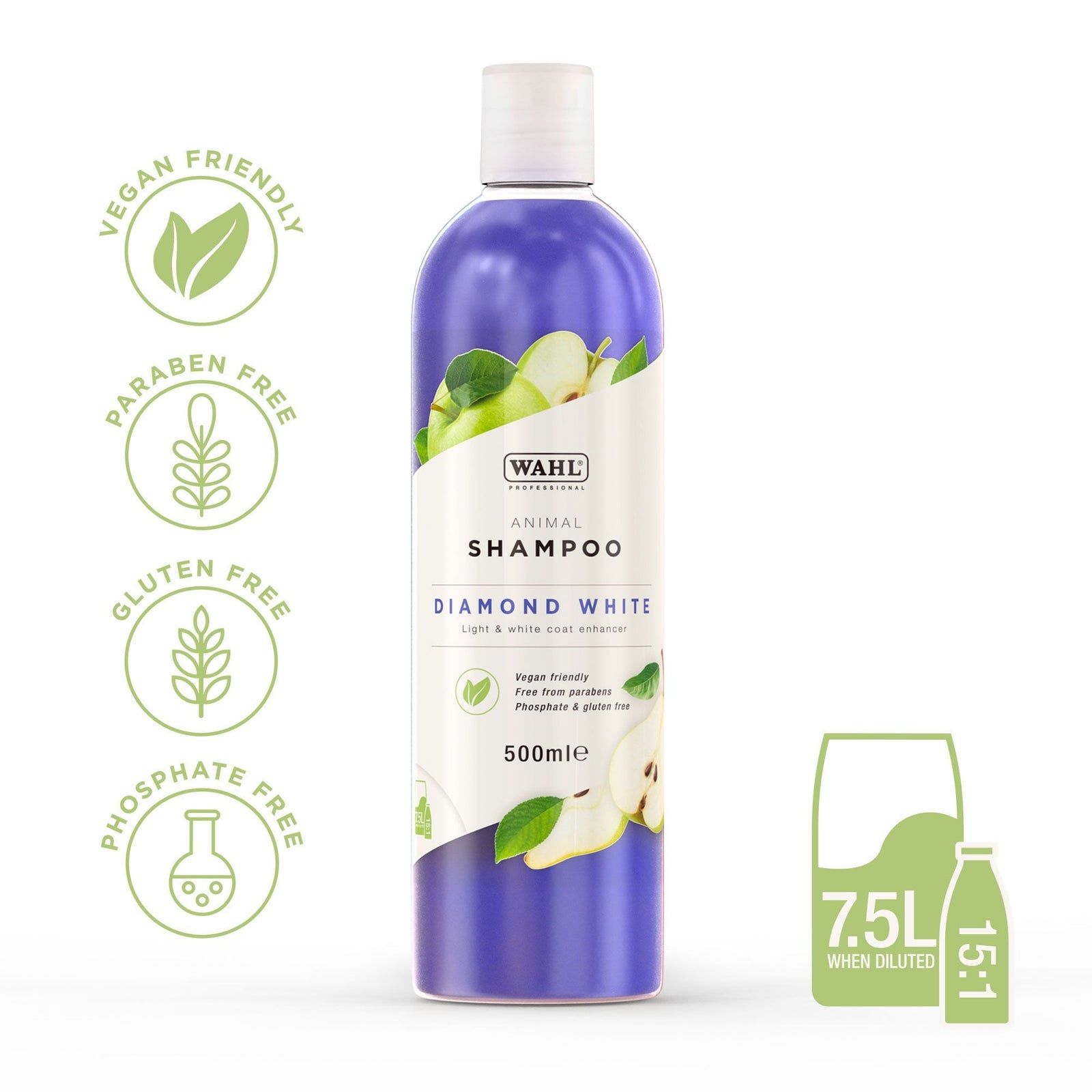 Wahl Diamond White Shampoo 500ml