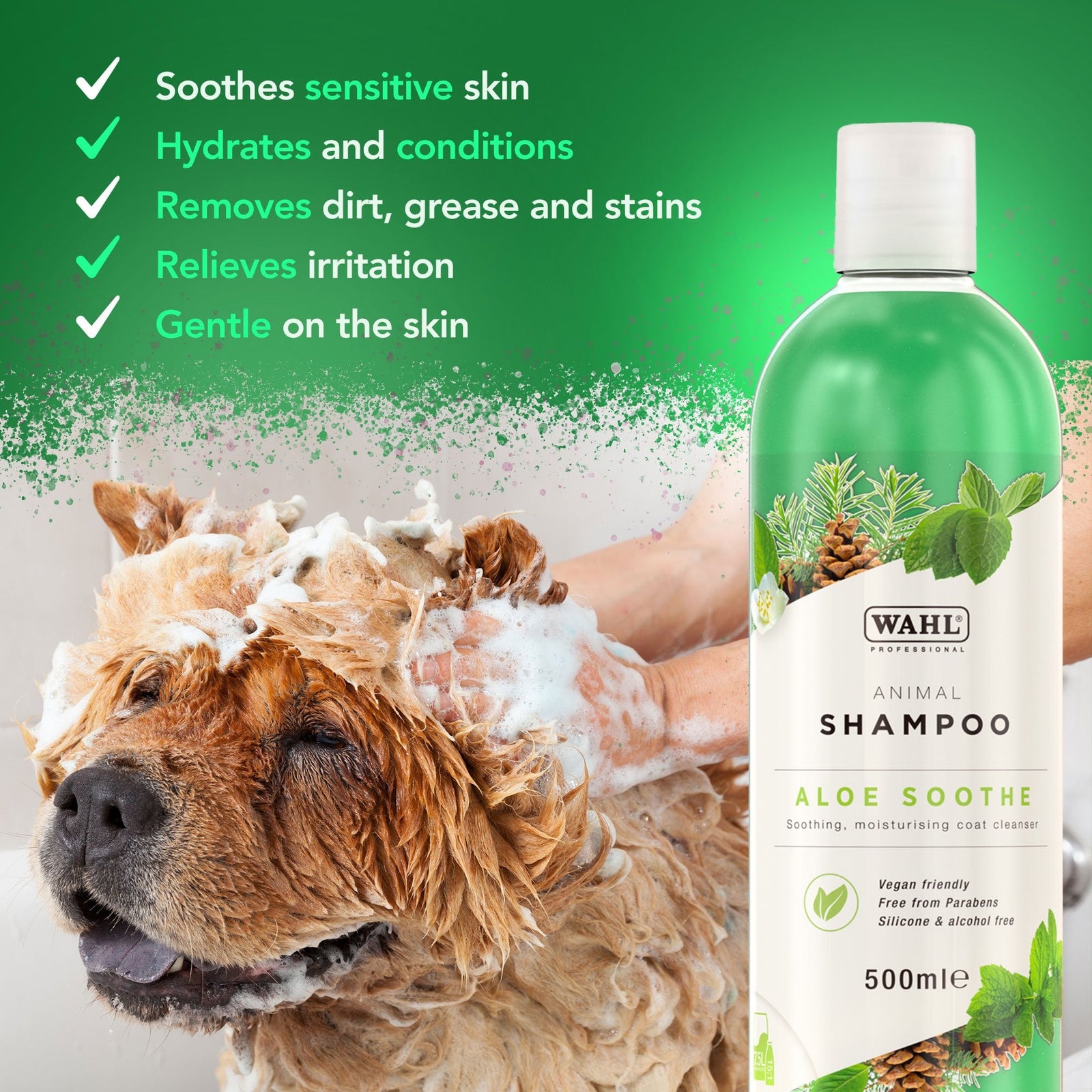 Wahl Aloe Soothe Shampoo 500ml