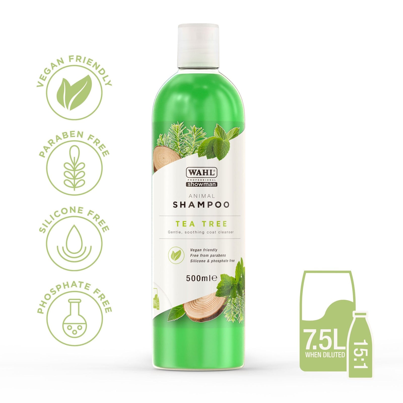 Wahl Tea Tree Shampoo 500ml