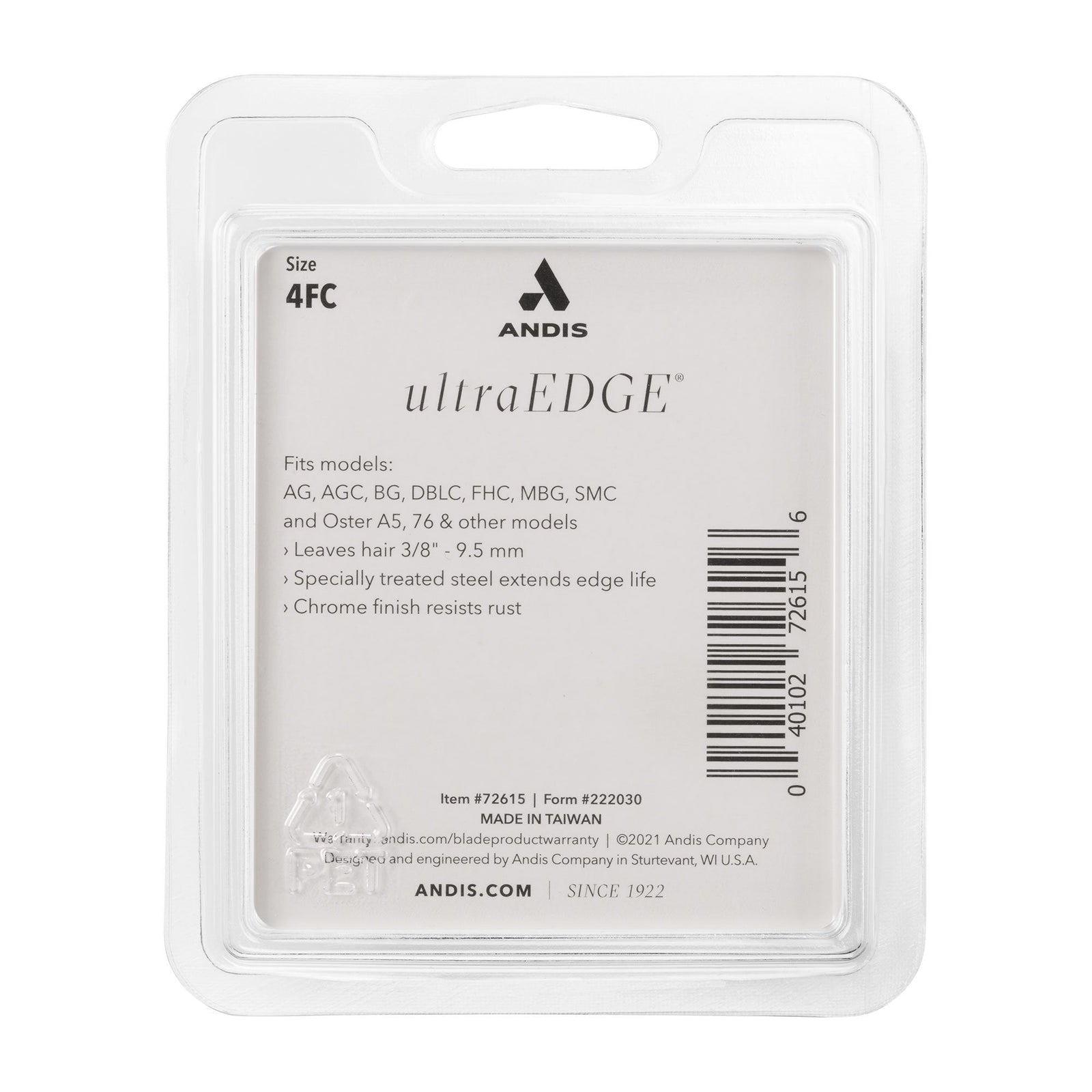 Andis #4 Skip Tooth UltraEdge Detachable Blade