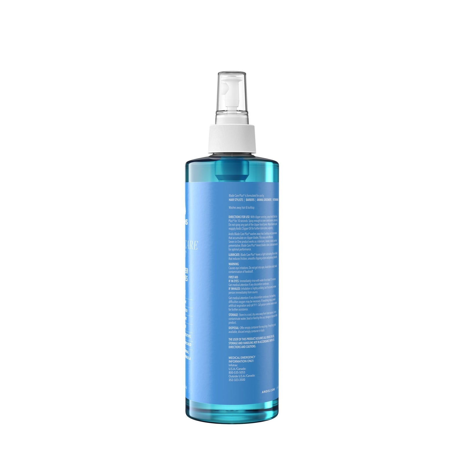 Andis Blade Care Plus Spray - 473ml/16 fl oz