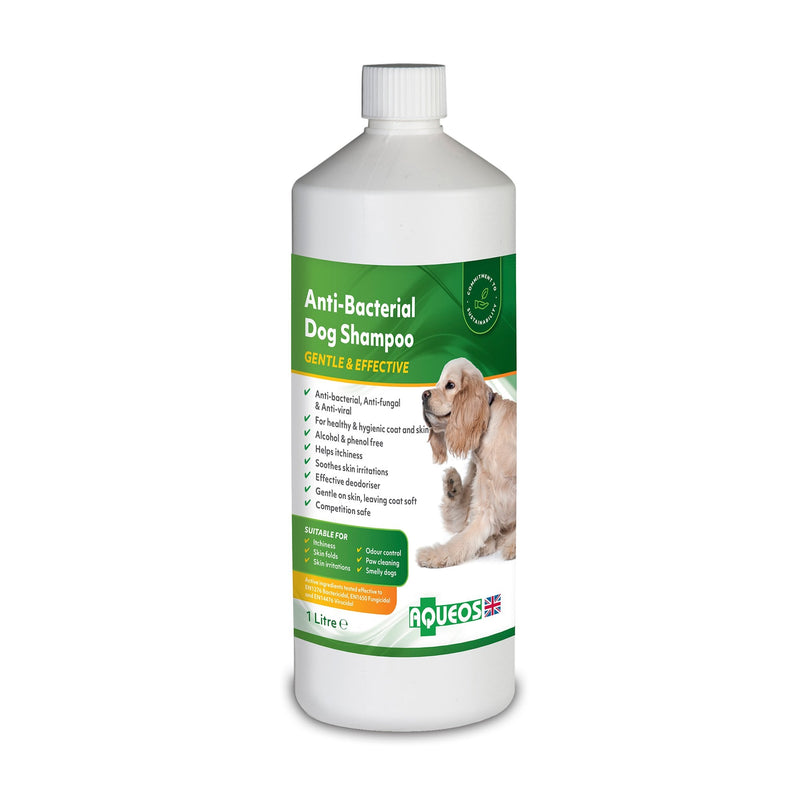 Aqueos Anti-Bacterial & Anti-Itch Dog Shampoo