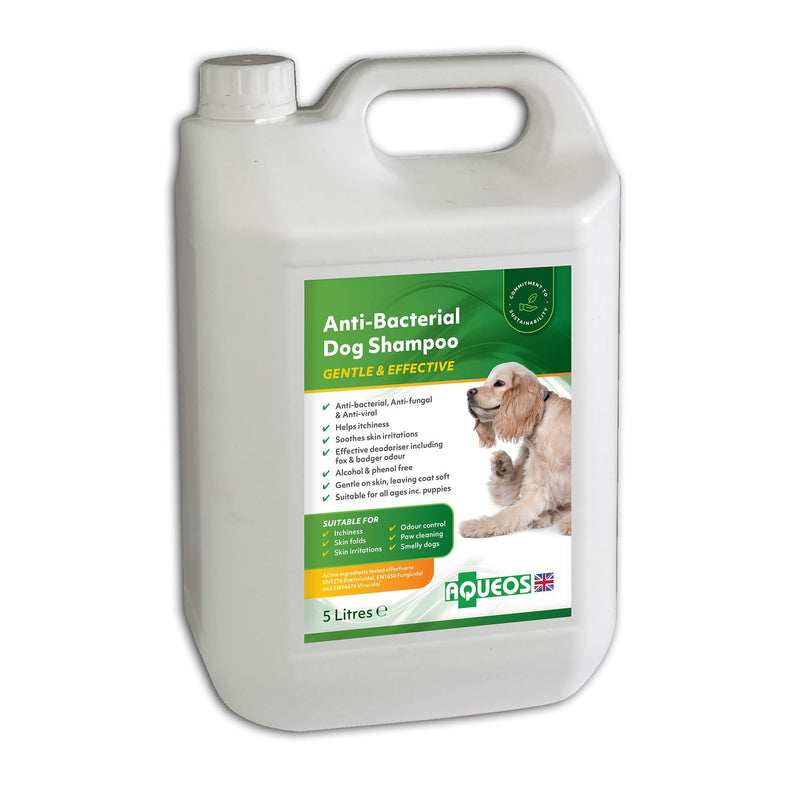 Aqueos Anti-Bacterial & Anti-Itch Dog Shampoo