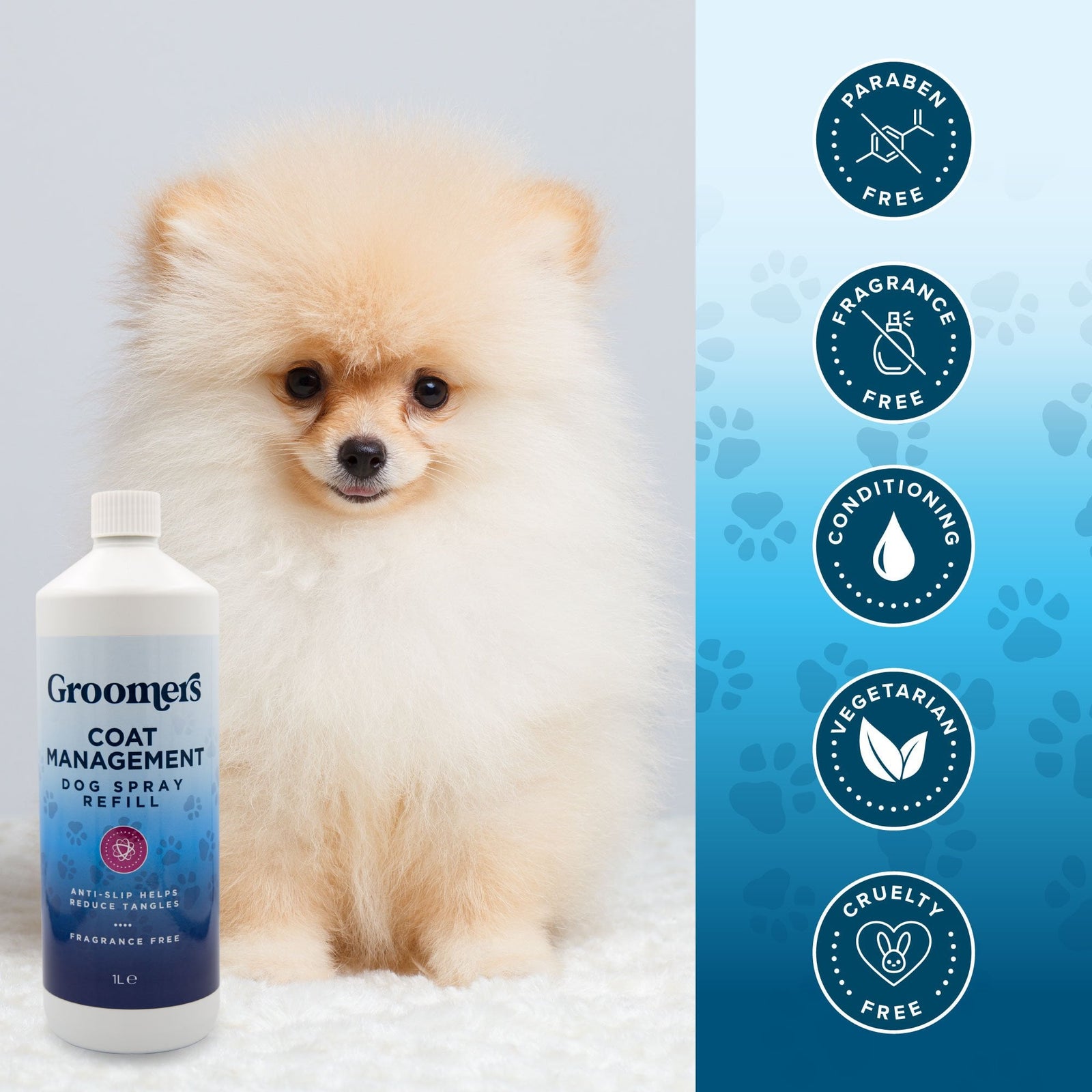 Coat Management Spray Refill 1L