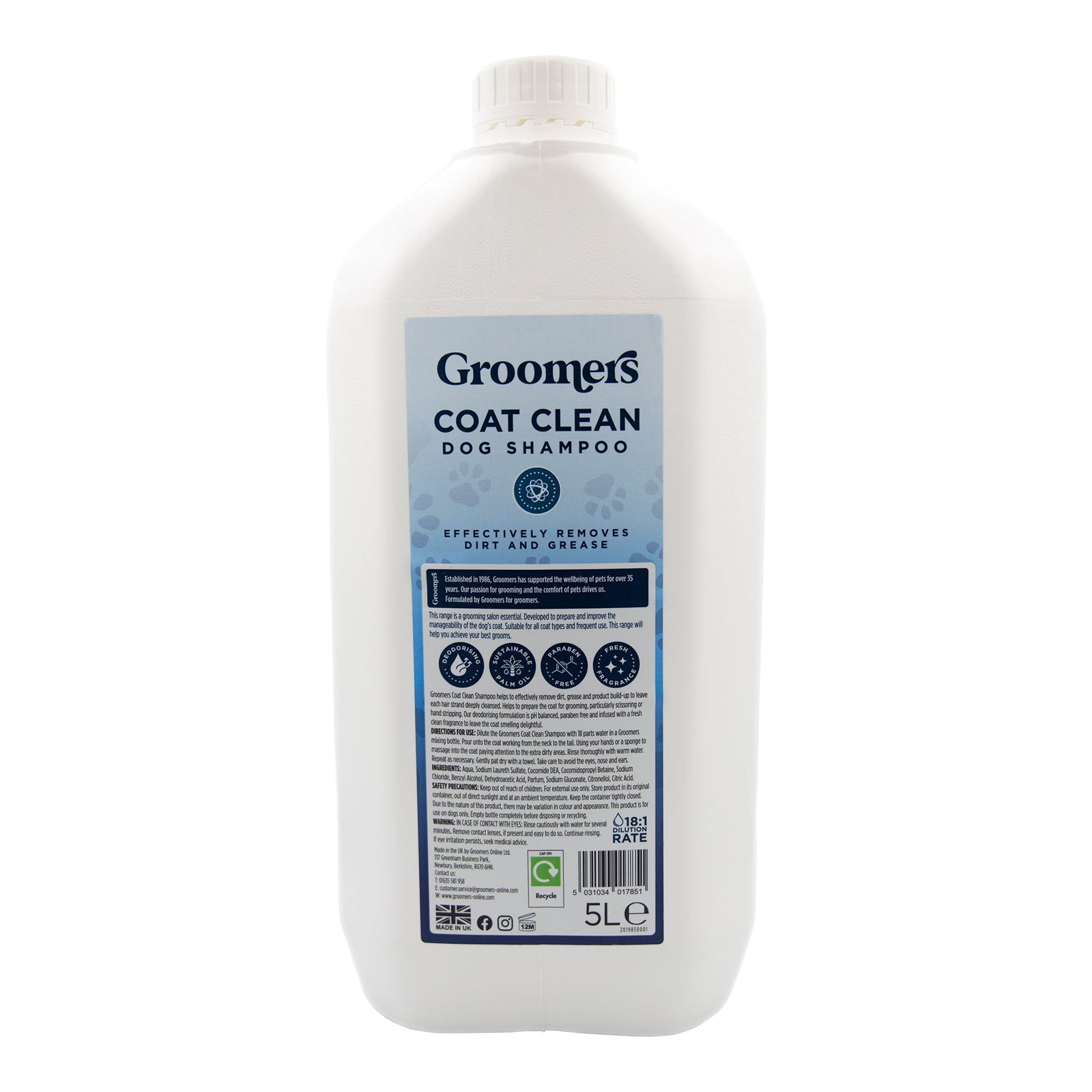 Coat Clean Shampoo 5L