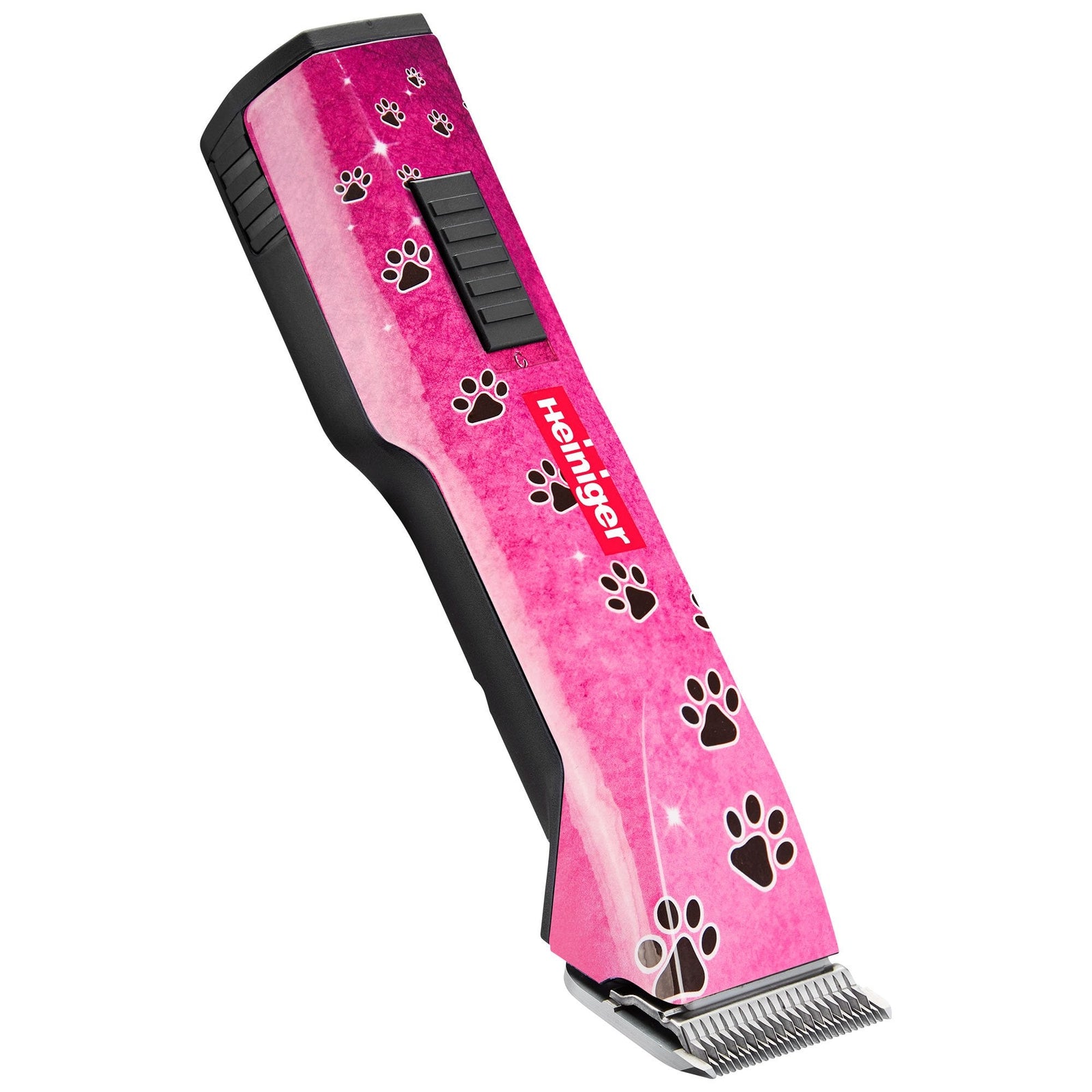 Heiniger Saphir Style Pink Paws Clipper With Two Batteries