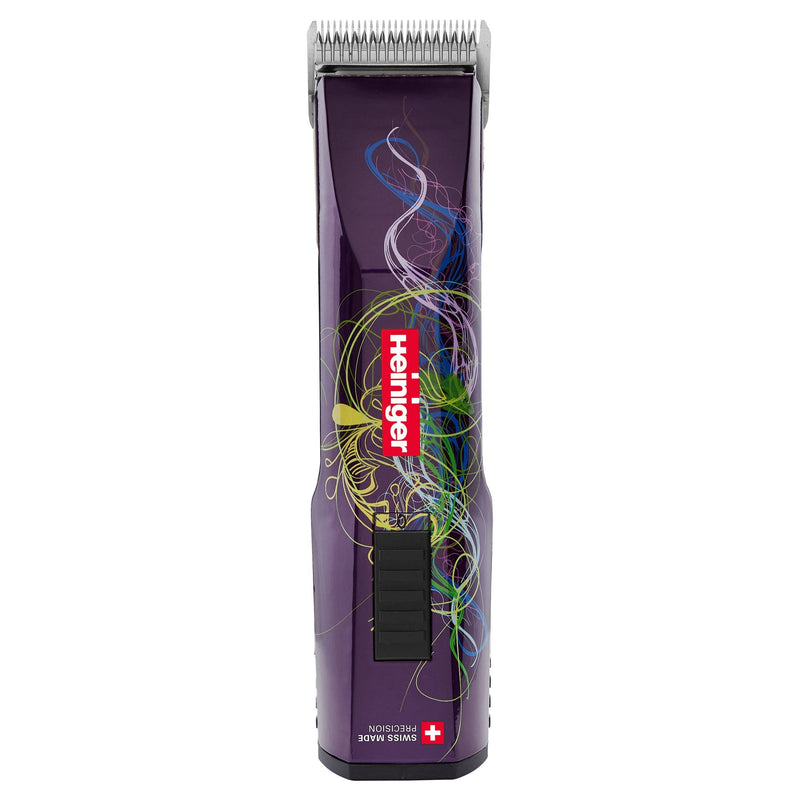 Heiniger Saphir Purple Style Clipper With Two Batteries