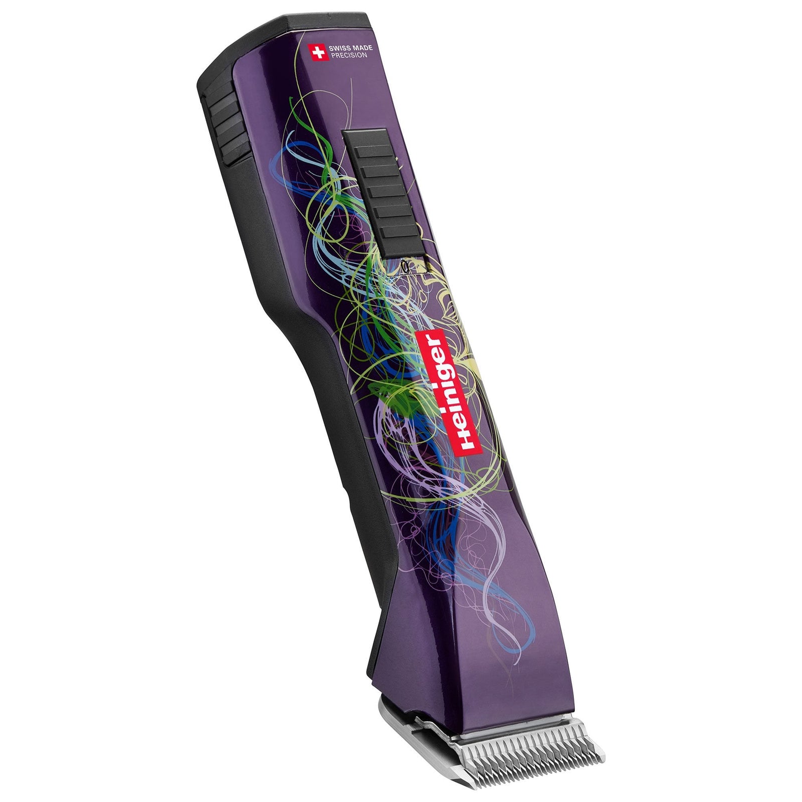 Heiniger Saphir Purple Style Clipper With Two Batteries