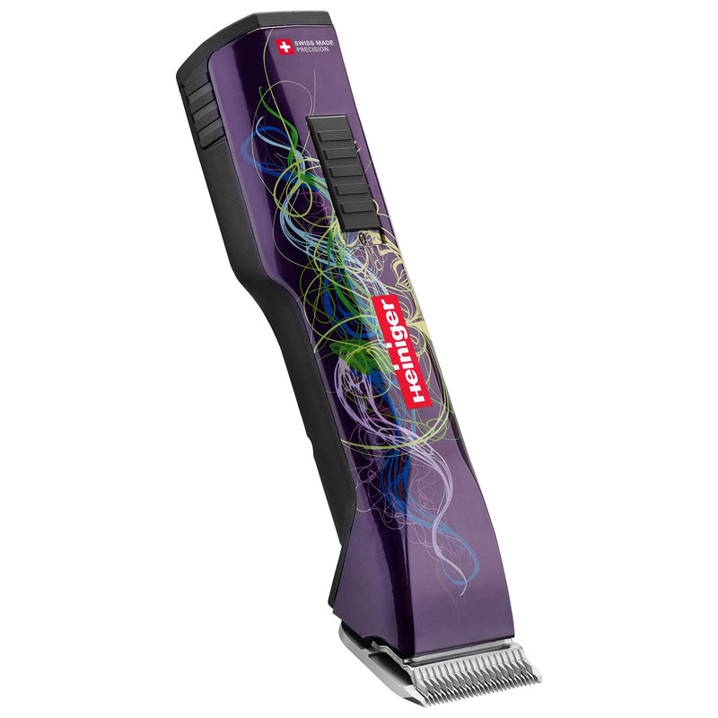 Heiniger Saphir Purple Style Clipper With Two Batteries