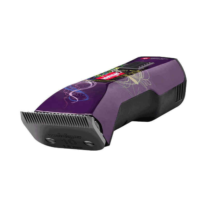 Heiniger Saphir Purple Style Clipper With Two Batteries
