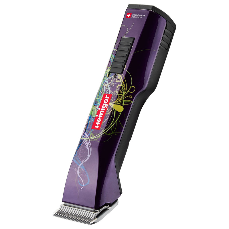 Heiniger Saphir Purple Style Clipper With Two Batteries