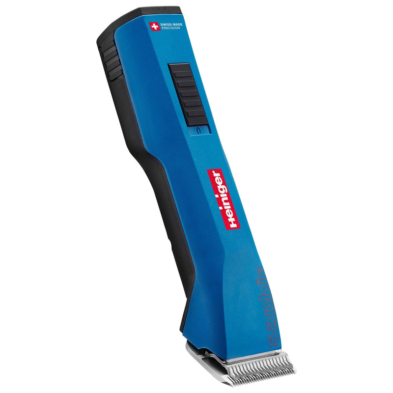 Heiniger Saphir Blue Style Clipper With Two Batteries