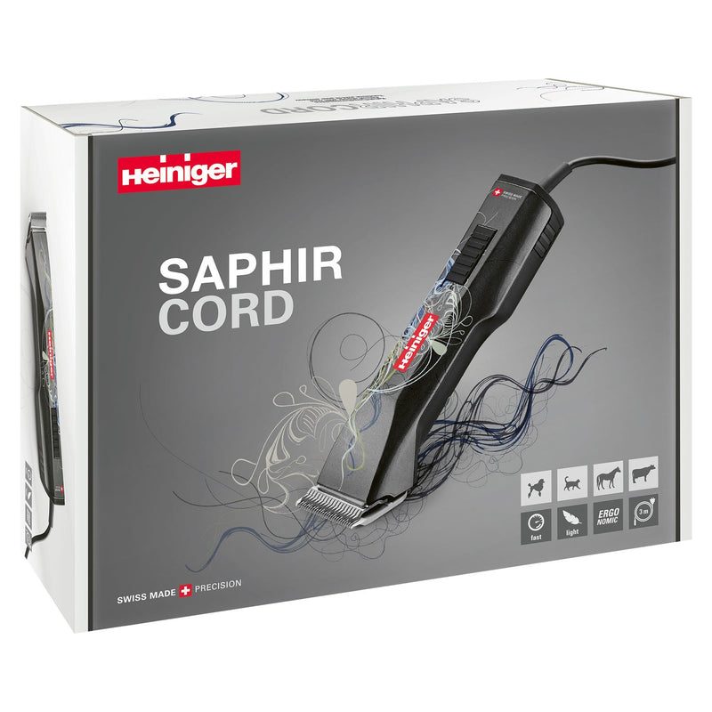 Heiniger Saphir Grey Cord Clipper