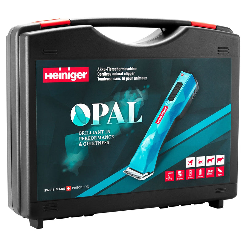 Heiniger Opal Cordless Clipper with Two Batteries and Carry Case