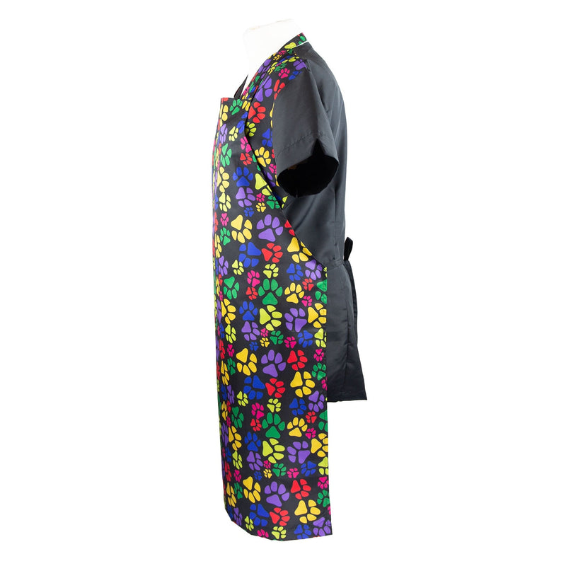 Groomers Apron Multi Paw Print