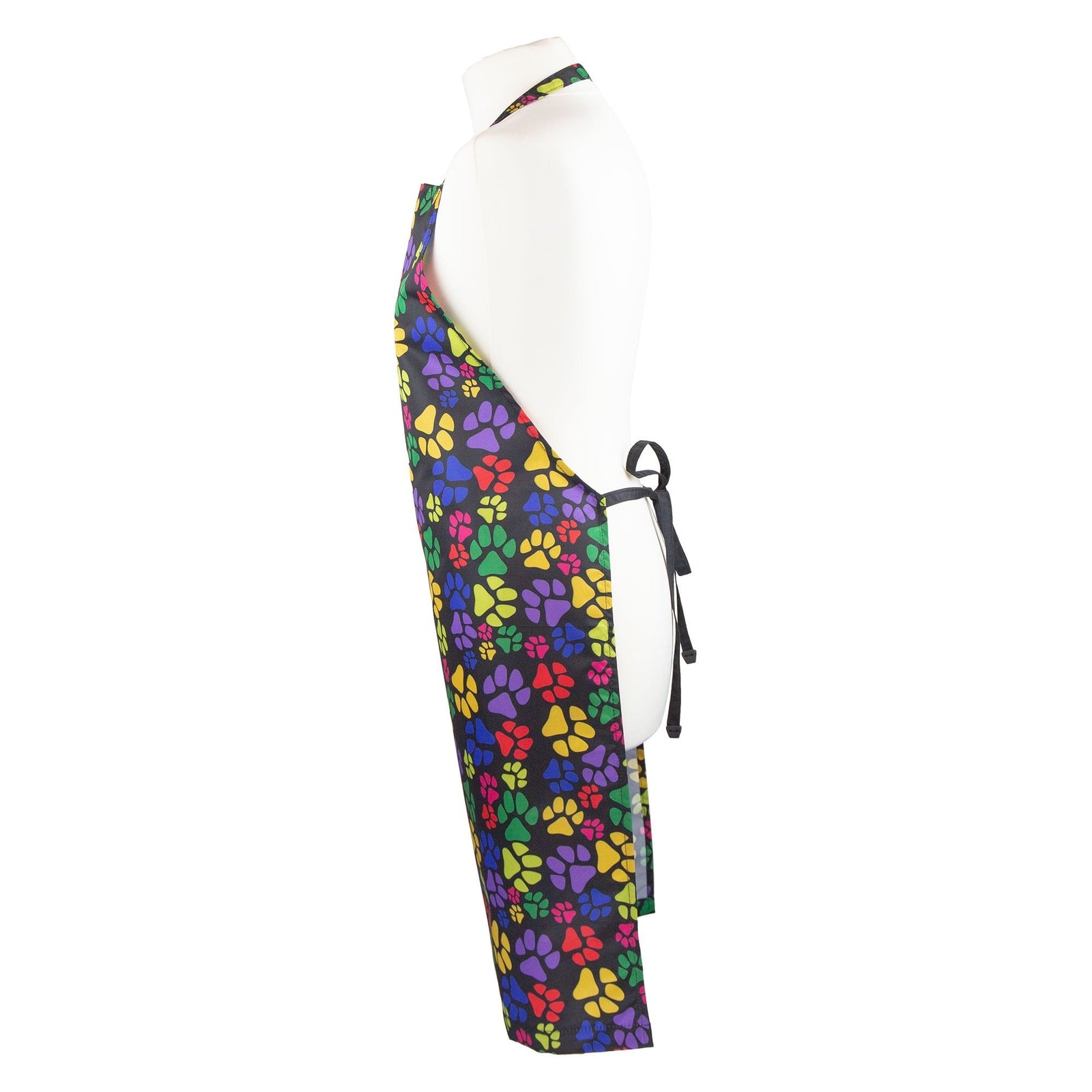 Groomers Apron Multi Paw Print