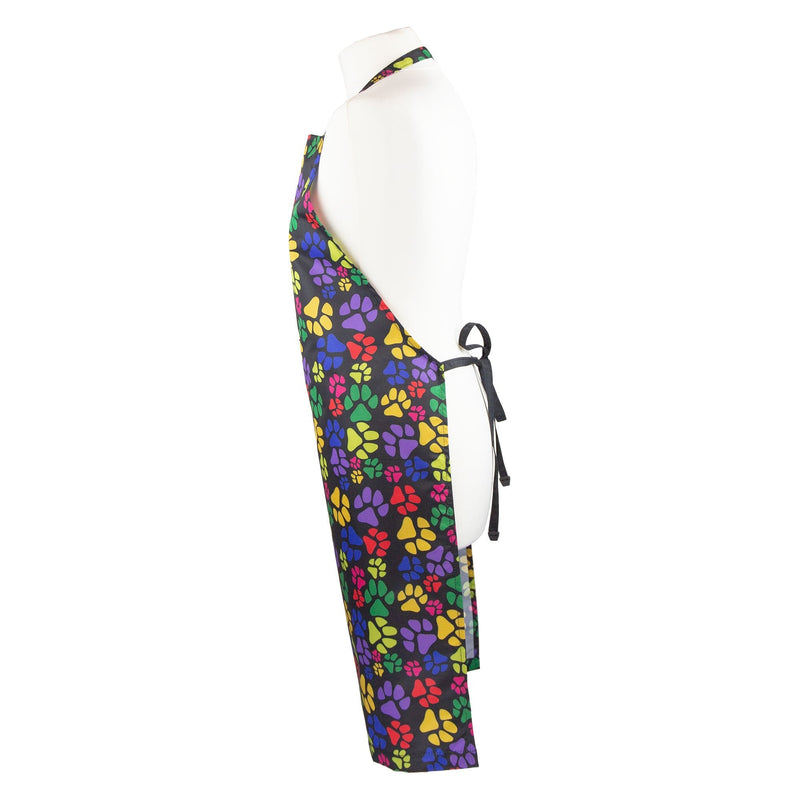 Groomers Apron Multi Paw Print