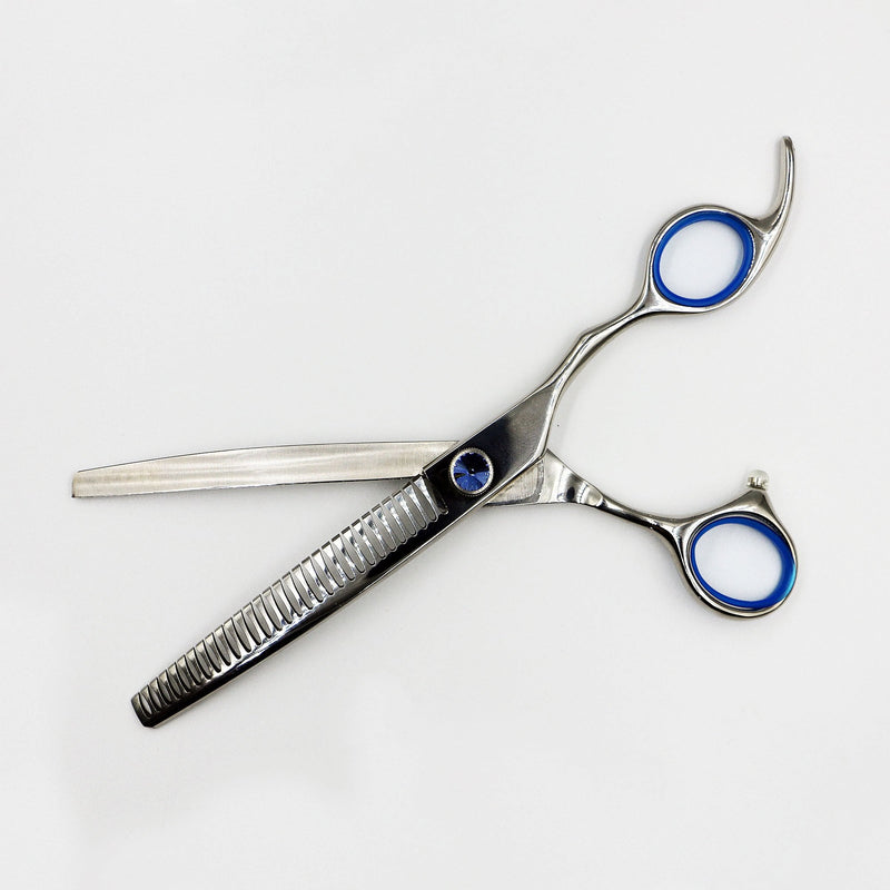 Groomers Topaz 7" 30T Curved Chunker Scissors