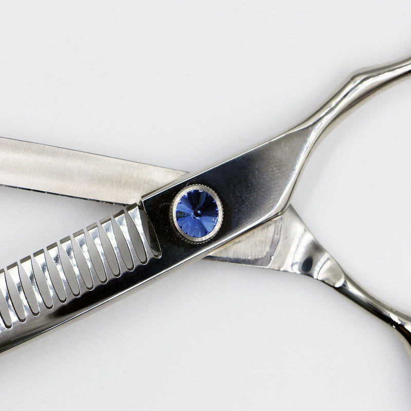 Groomers Topaz 7" 30T Curved Chunker Scissors
