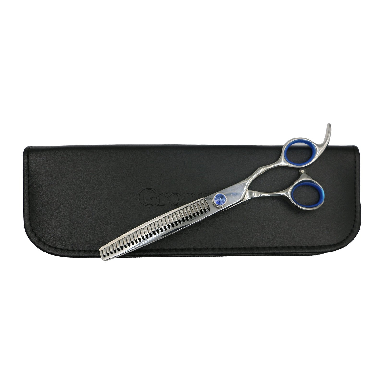 Groomers Topaz 7" 30T Curved Chunker Scissors