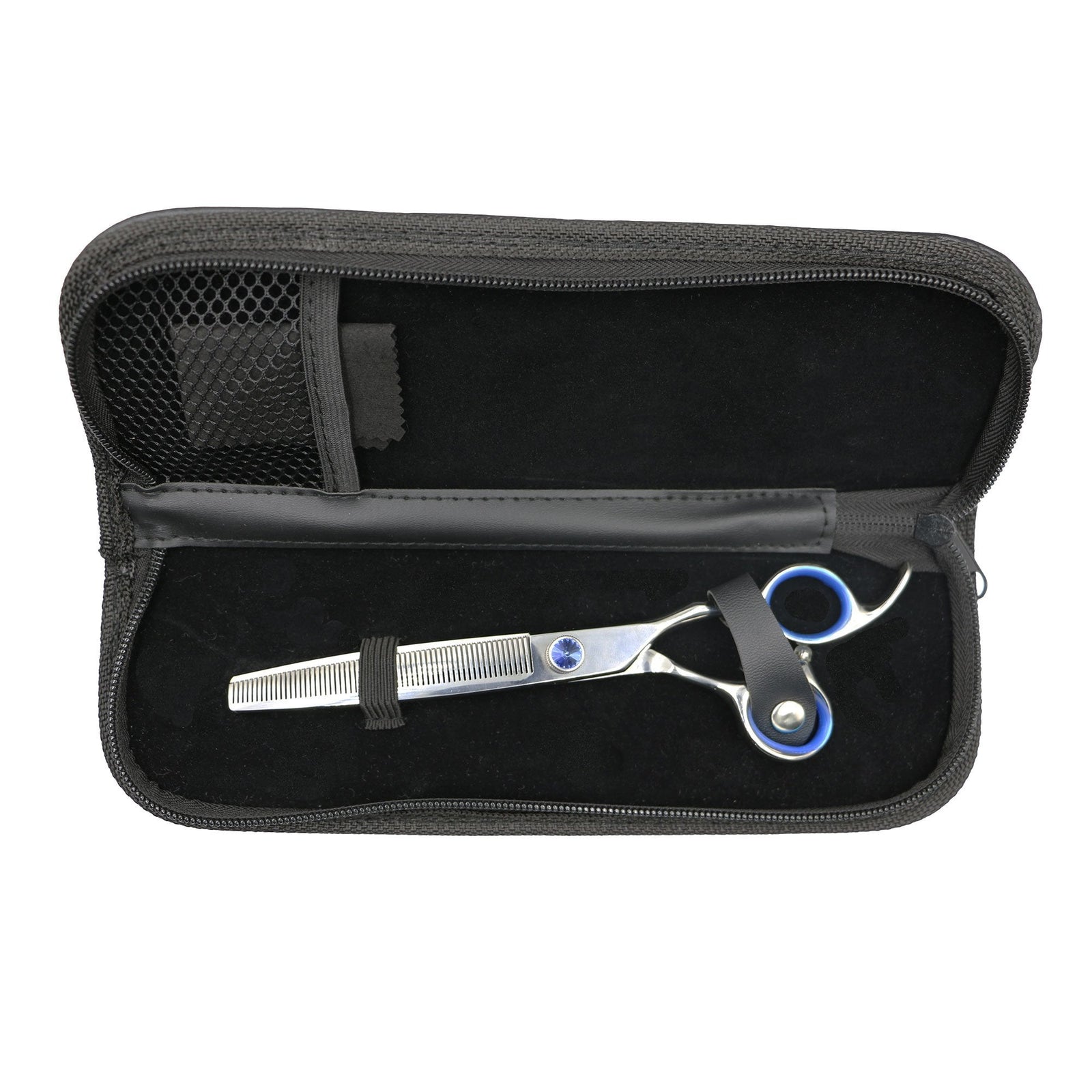 Groomers Topaz 7" 60T Curved Thinning Scissors