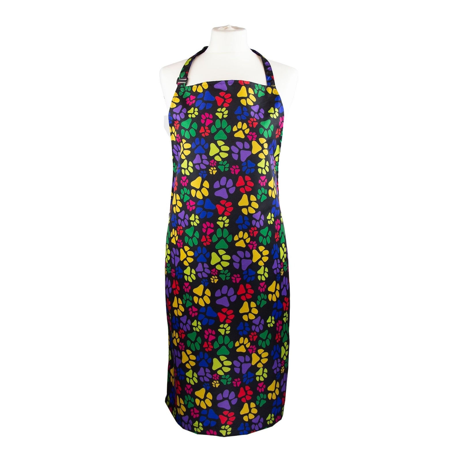 Groomers Apron Multi Paw Print