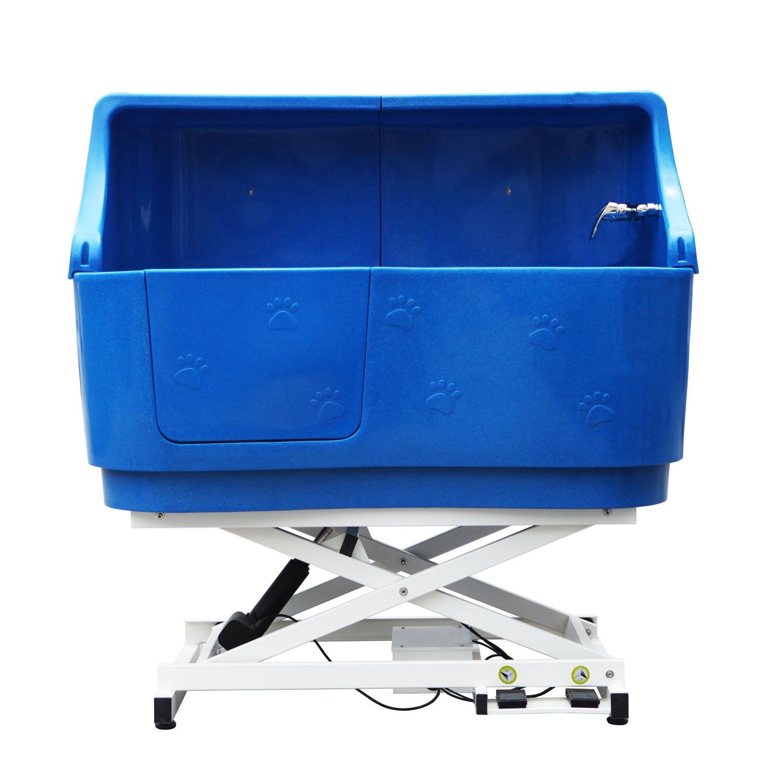 Groomers Neptune Electric Bath With Splashback - Blue