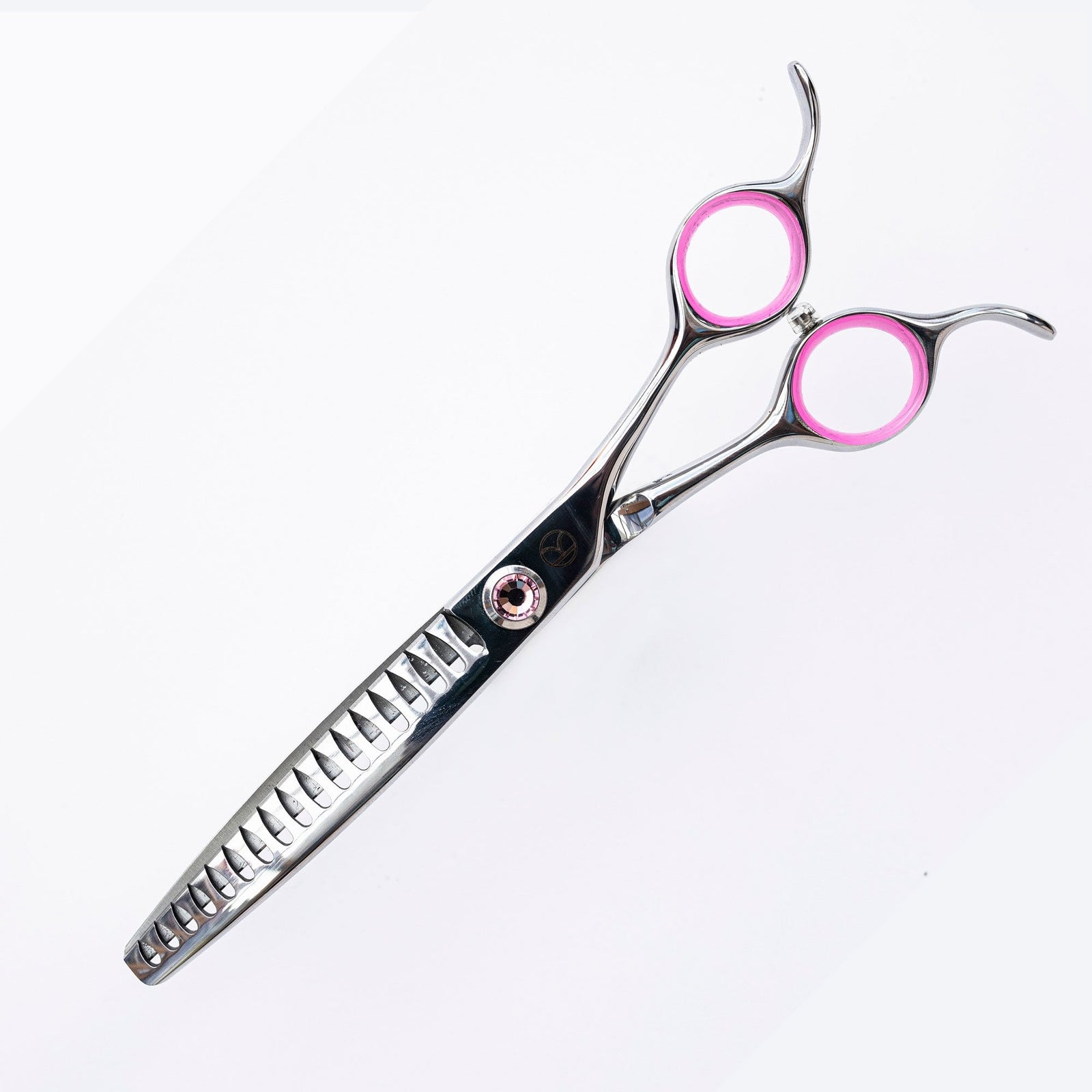 Kanpeki Curved Pink 6.5" 18T Chunker Scissors