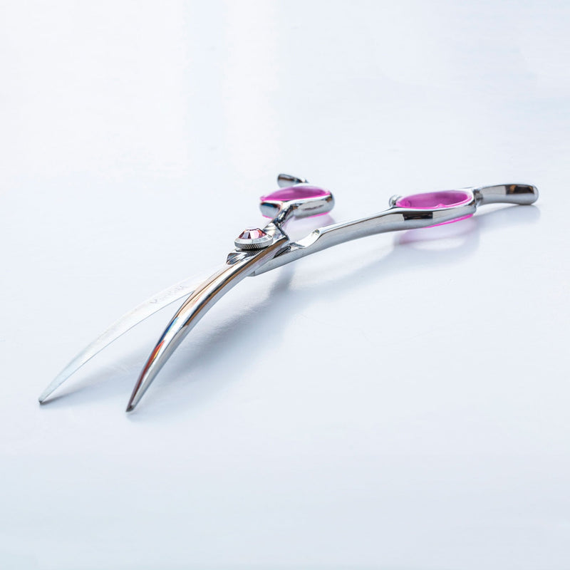Kanpeki Curved Pink 6.5" Scissors