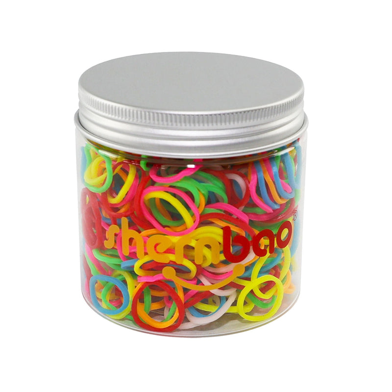 Shernbao Latex Coloured Bands - 500 Pieces