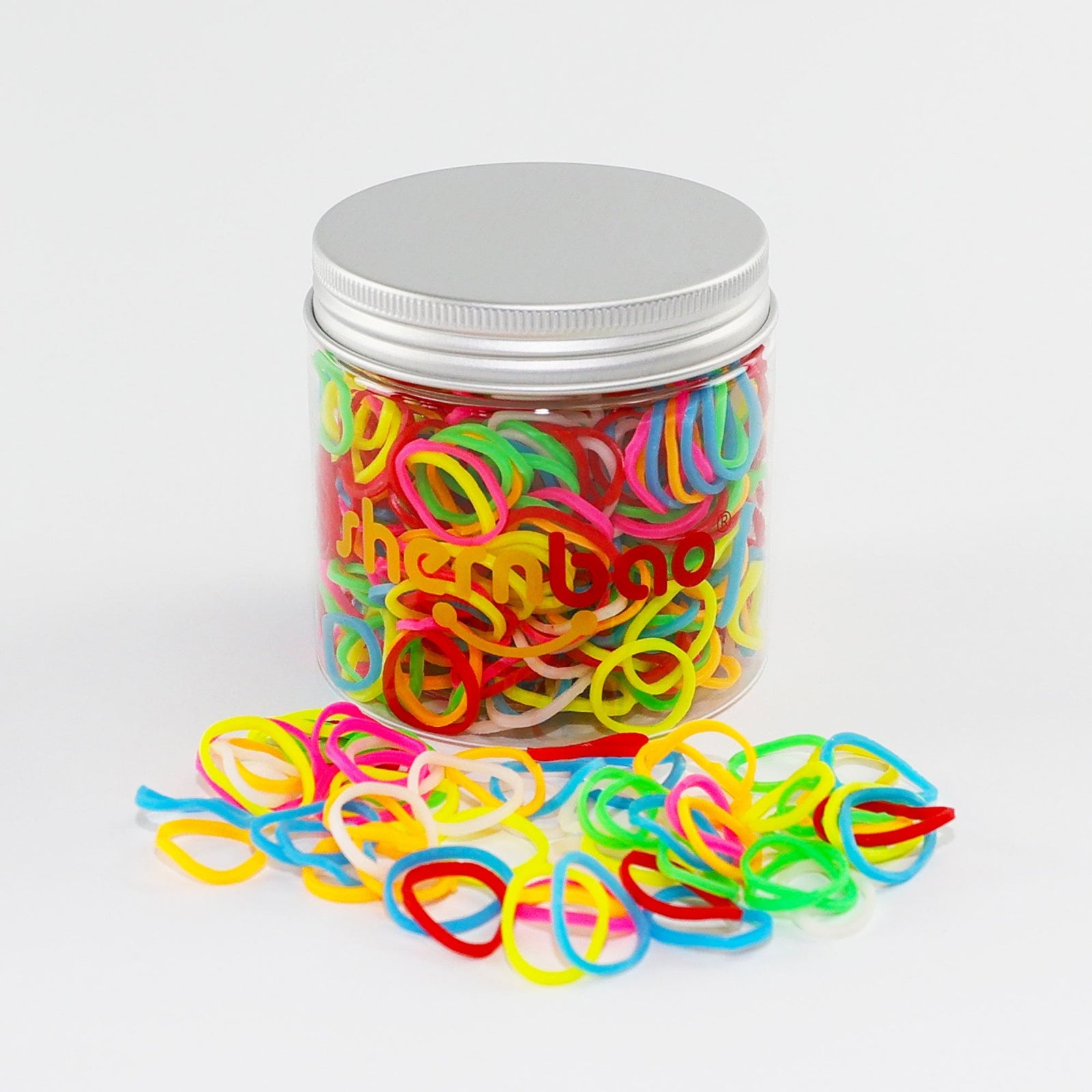 Shernbao Latex Coloured Bands - 500 Pieces
