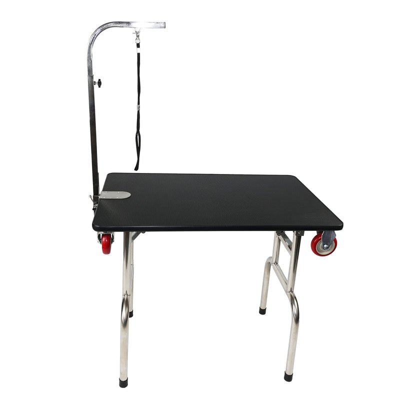 Shernbao Portable Dog Show Table with Casters