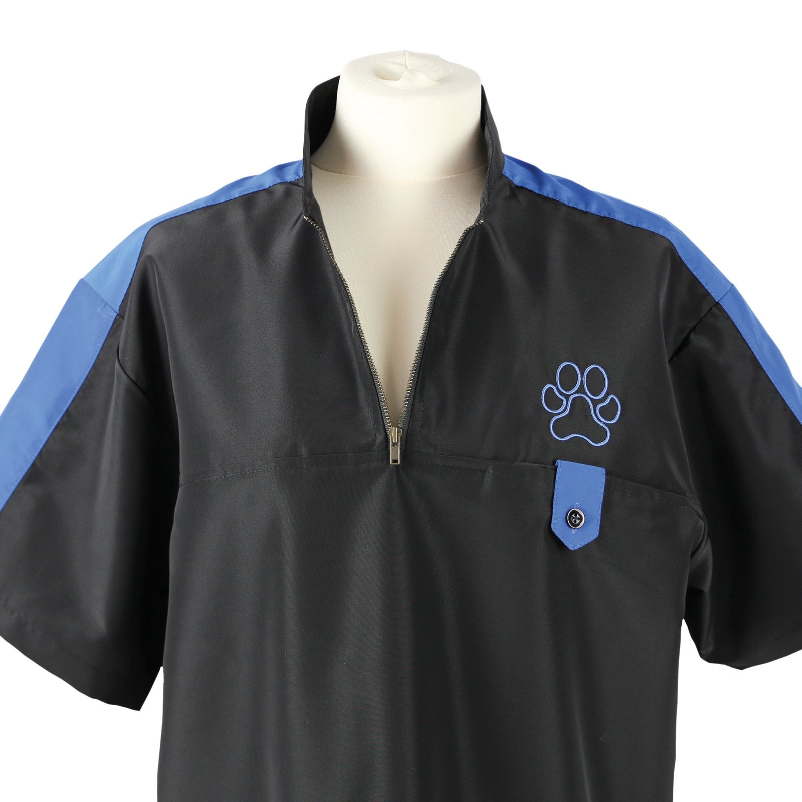 Groomers Lucio Mens Top Black/Blue