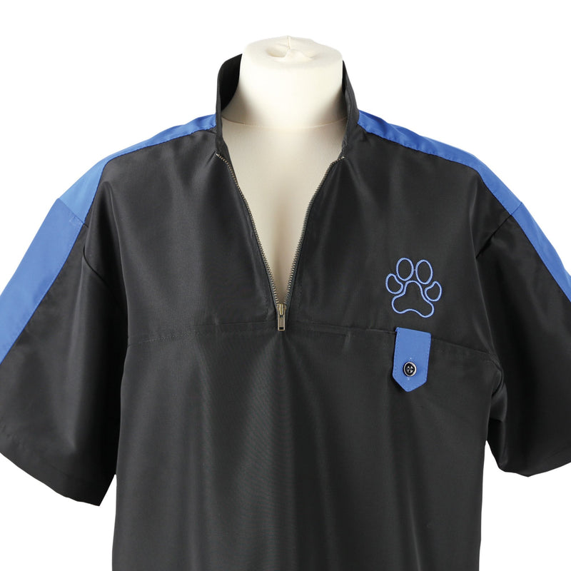 Groomers Lucio Mens Top Black/Blue