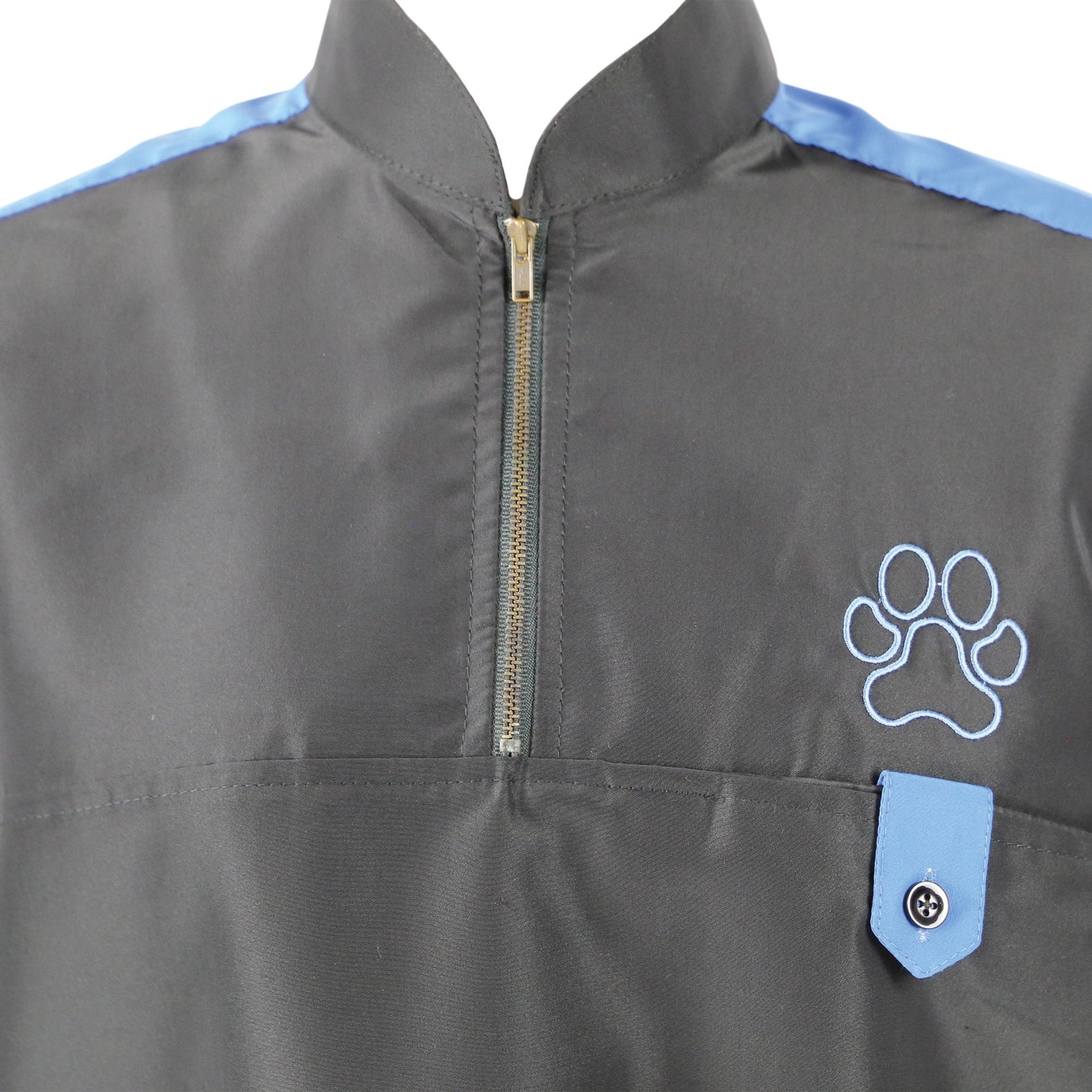 Groomers Lucio Mens Top Black/Blue