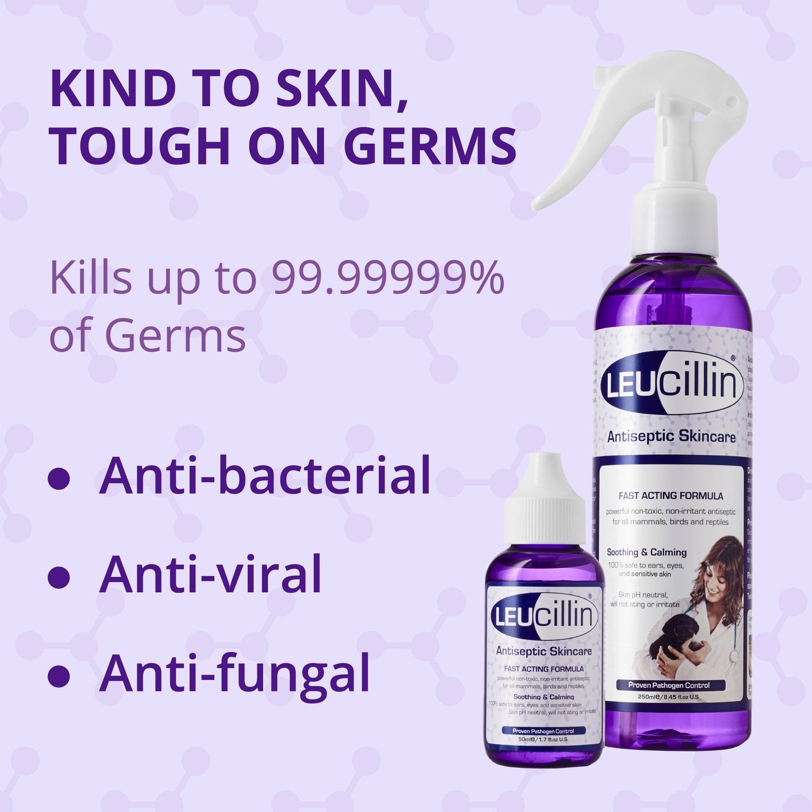 Leucillin Antiseptic Skincare Dropper