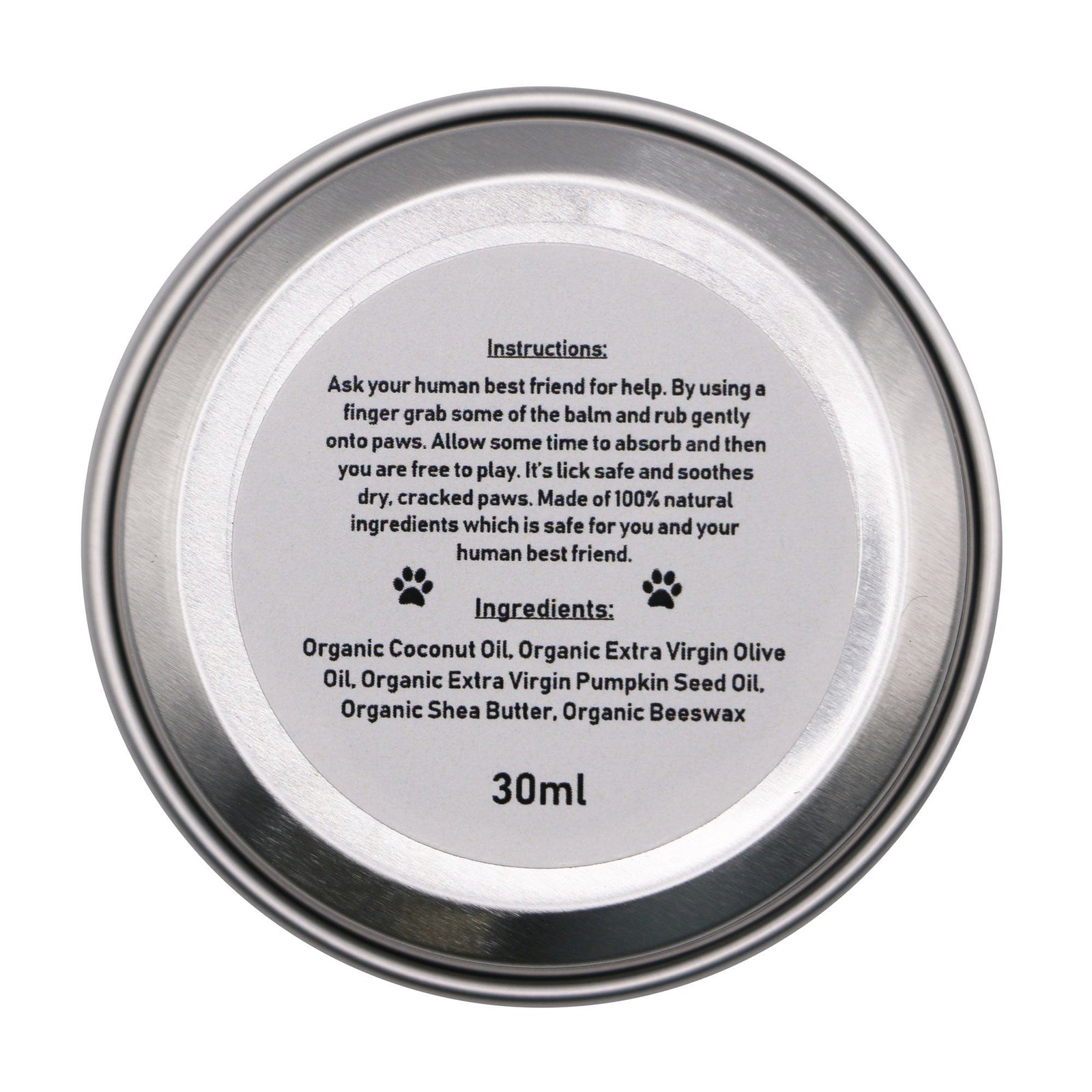 Paw to Paw Pumpkin Paw Balm 30ml