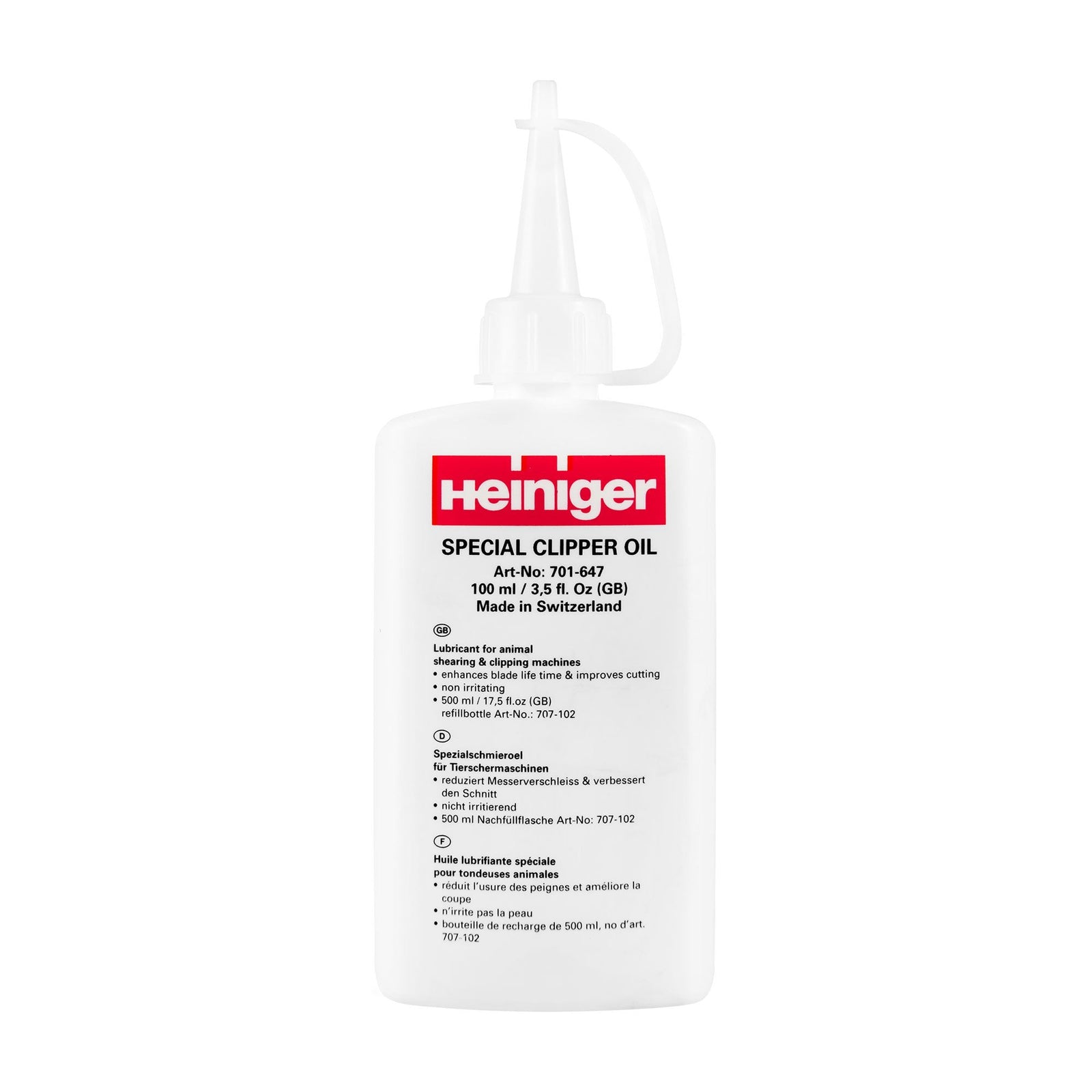 Heiniger Clipper Oil