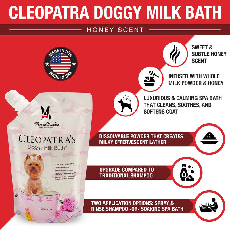 Warren London Cleopatra's Doggy Bath Milk