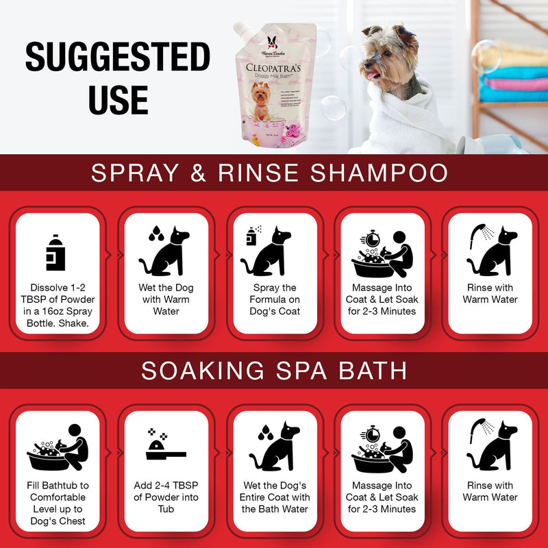 Warren London Cleopatra's Doggy Bath Milk