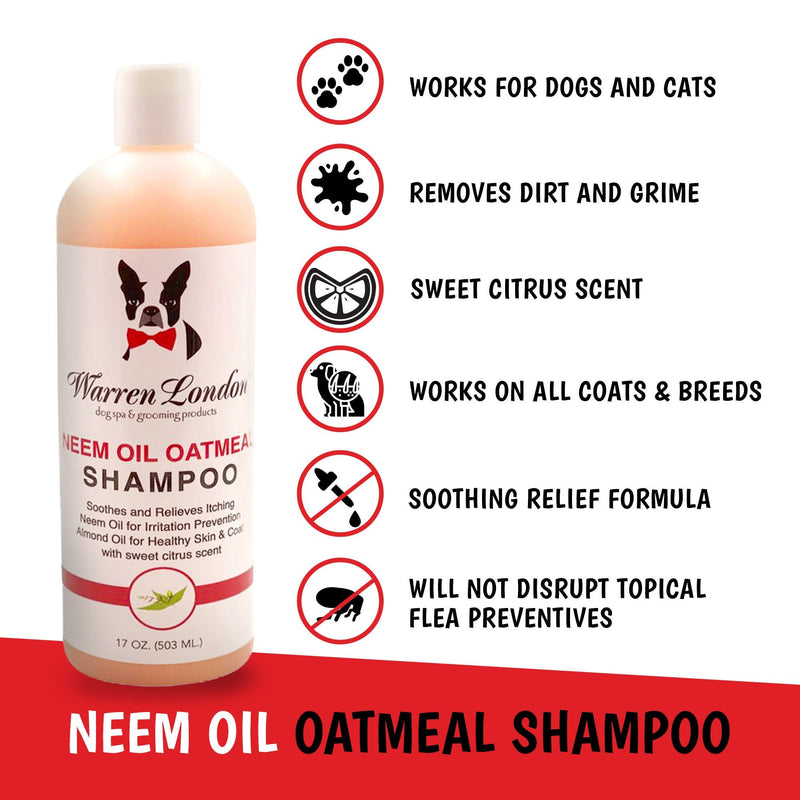 Warren London Neem Oil Oatmeal Shampoo 503ml