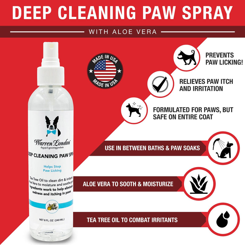 Warren London Deep Cleaning Paw Spray 240ml