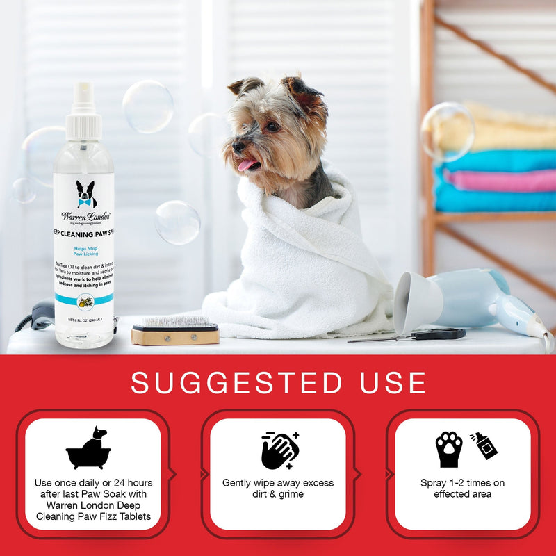 Warren London Deep Cleaning Paw Spray 240ml
