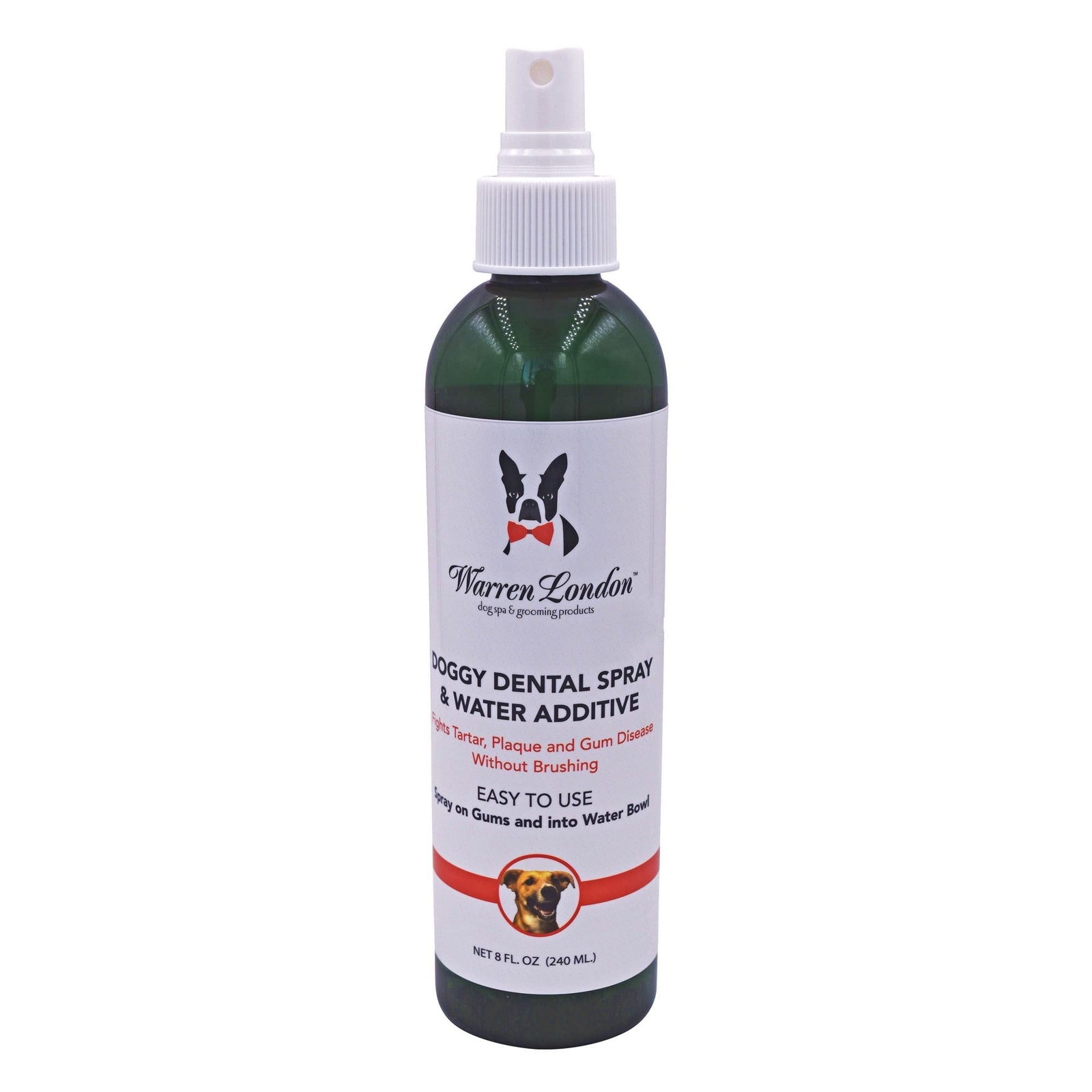 Warren London Doggy Dental Spray & Water Additive 240ml