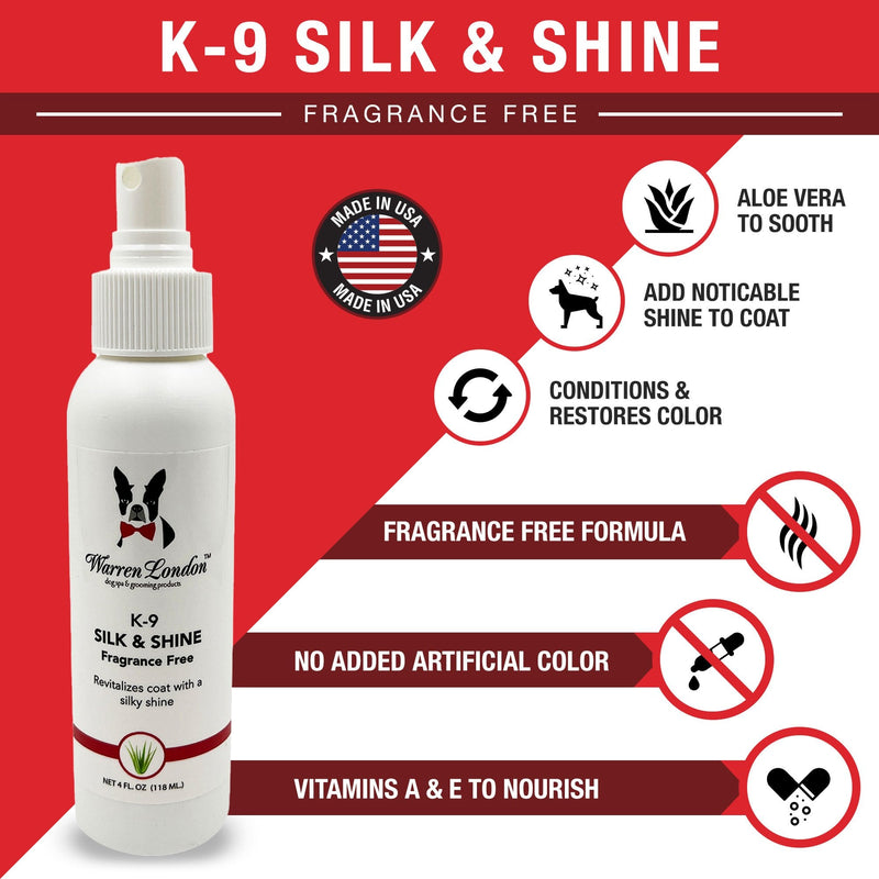 Warren London K-9 Silk and Shine Spray 120ml