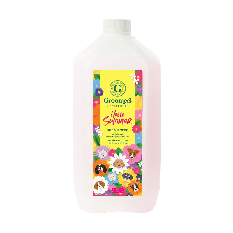 Groomers Limited Edition Hello Summer Shampoo 5L