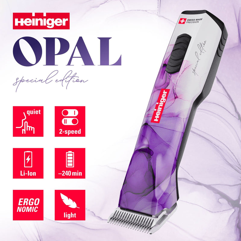Heiniger Opal Special Edition Clipper With Two Batteries