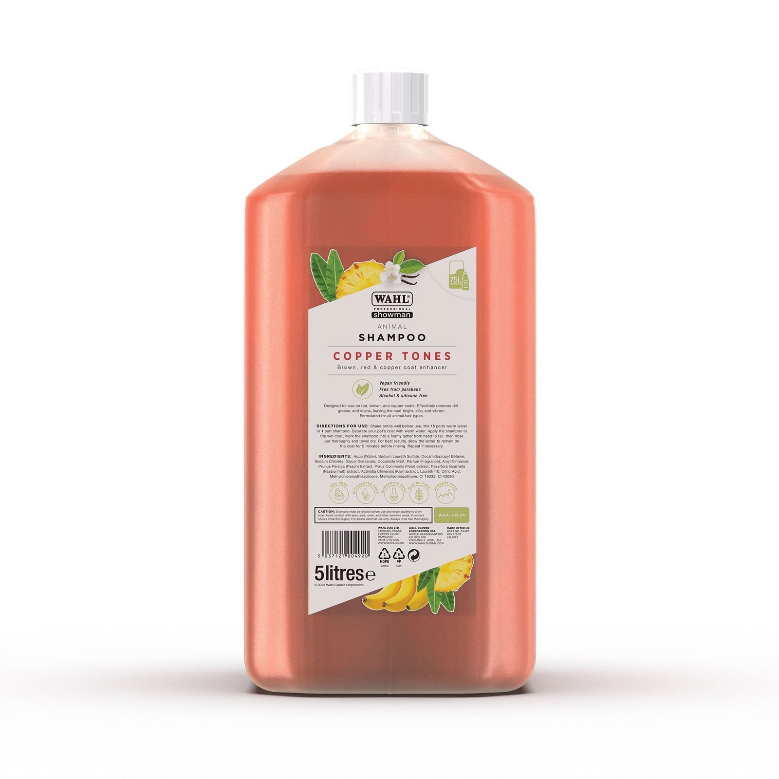 Wahl Copper Tones Shampoo 5L