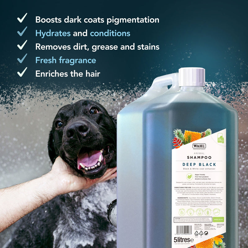 Wahl Deep Black Shampoo 5L